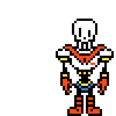 I made this Sans and Pap sprite gif for someone. What do you ...